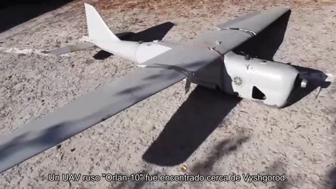Un UAV ruso "Orlan-10" fue encontrado cerca de Vyshgorod.