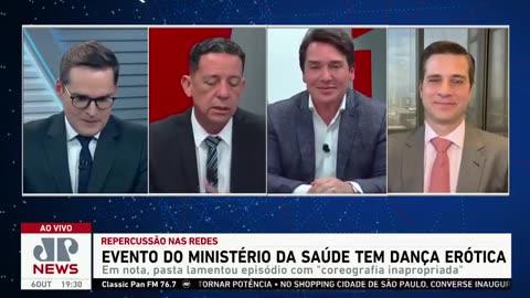 Evento do ministério da saúde tem dança erótica