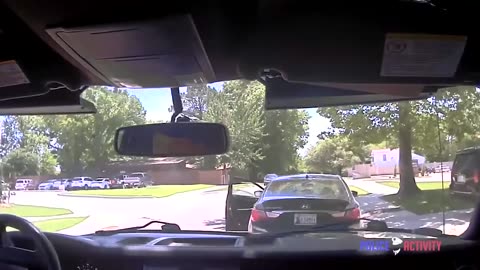 Police Dashcam Shows Oklahoma Officer Chasing Reckless Driver