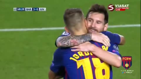Golazo de Leo Messi vs Juventus