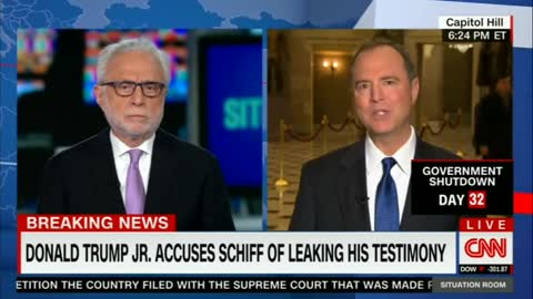 Adam Schiff responds to Trump Jr’s leaking accusation: It’s not a leak, it’s ‘exposure’