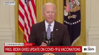 Biden: The Unvaccinated Will Pay the Price