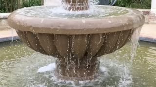 Water Fountain in Slow Motion - Descanso Gardens