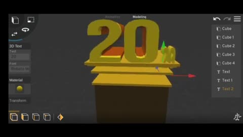 20th century fox logo animation in prisma 3D #prisma3d #20thcentury #G3