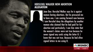 Herschel Walker Faces New Abortion Allegation