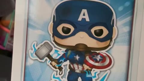Funko Pop Friday: Avengers Captain America Special with Random Ninja