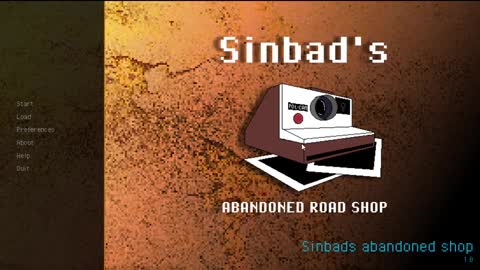 Sinbad’s Abandoned Road Shop - a retro horror game where a blogger goes ghost hunting with a camera.