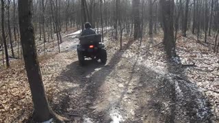 Cold and Icy Ride at Lost Trails - Clips