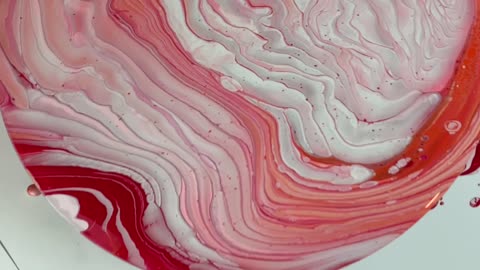 (124) Cloud Pour on a Record -Paint Your Vinyl! Acrylic Pouring