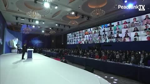[World Summit 2022]韓半島平和サミット開幕式_フン・センカンボジア首相, 共同組織委員長