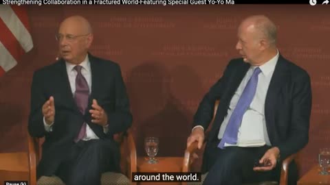 Klaus Schwab/HARVARD Talk/ Trudeau Cabinet & others "penetrated"