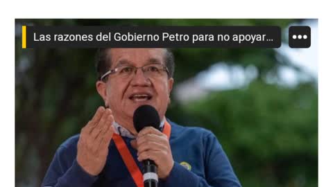 FERNANDO RUIZ, NO TENDRA APOYO DE COLOMBIA EN LA OPS