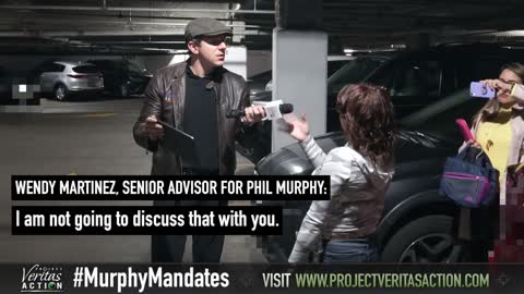 NJ Gov. Murphy Campaign Senior Advisor, Wendy Martinez, REFUSES to answer questions