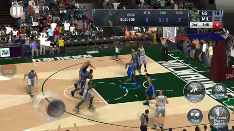 Nba 2k18 gsw vs mil