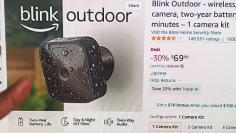 Blink Doorbell 4 camera system