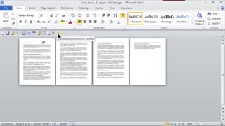 Shrink a Whole Page on Word : MS Word