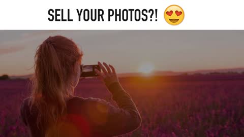 SELL YOUR PHOTOS!