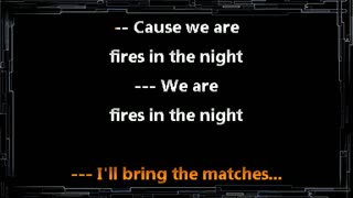 Band of Skulls • Fires (CC) [Karaoke Instrumental Lyrics]