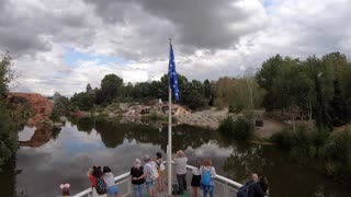 Ride Around the Rivers of the Far West on the Molly Brown at Disneyland Paris. (5th August 2020)