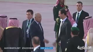 History is being made. President Assad is in Saudi Arabia