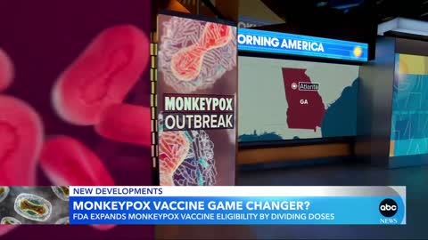 FDA responds to monkeypox vaccine shortage | GMA
