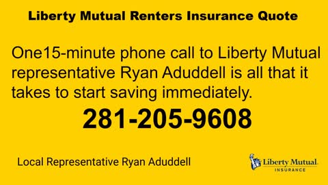 Liberty Mutual Insurance Ryan Aduddell in Cypress, TX
