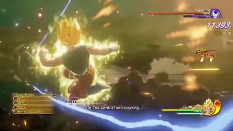 Super Sayian Goku Vs Frieza Fight 1 (DRAGON BALL Z KAKAROT)