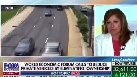 WEF calls to reduce private vehicles by eliminating Ownership