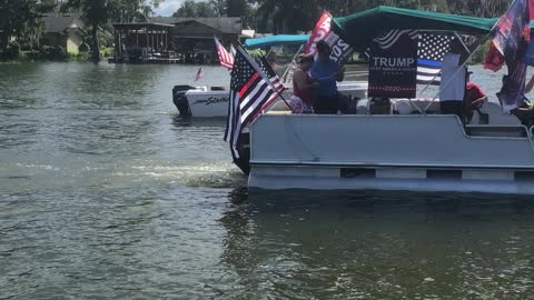 Lake County, Florida Trump Boat Parade 2020
