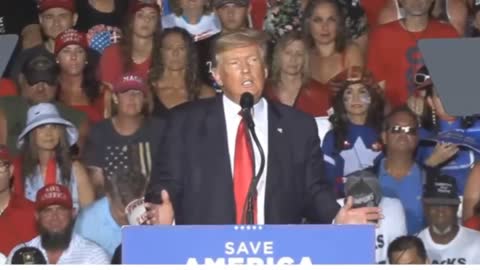 Donald Trump at 'Save America Rally' in Sarasota Florida July 3rd 2021