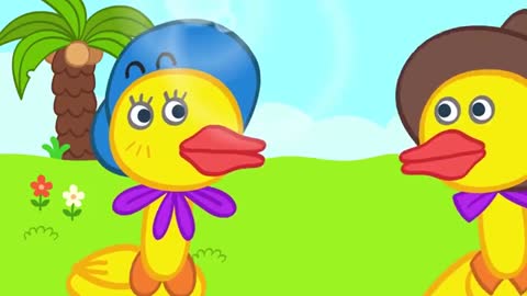 5 Little Ducks _ Kids Song _ Nursery Rhymes _ Educational Songs