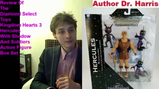 Review Of The Diamond Select Toys Kingdom Hearts Hercules And Heartless Action Figure Box Set