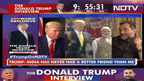 Donald Trump To NDTV- -India Has Never Had A Better Friend Than Me-