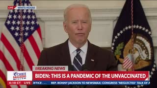 Biden Announces Vaccine Mandate for Large Private Businesses and Government