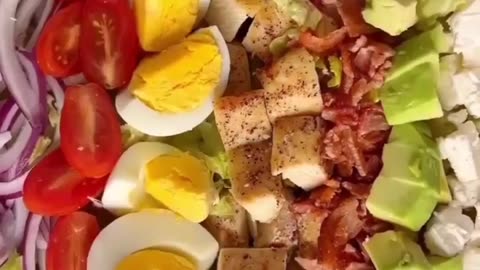 "The Celebrity style Carb Cobb Salad"