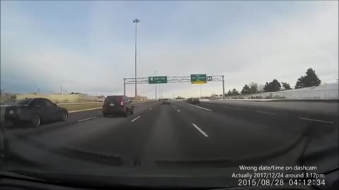 How to exit the highway like an asshole (and fail)