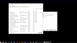 Windows 10 Start Stop Services Startup items Programs from Starting Up msconfig