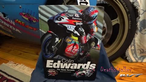 Colin Edwards The Texas Tornado by Bertie Simmonds