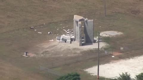 Georgia's Guidestones' Vandalized - New Footage