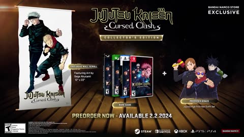 Jujutsu Kaisen Cursed Clash - Official Character Trailer