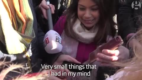 Nazanin Zaghari-Ratcliffe tells London rally 'I am so grateful for everybody's s