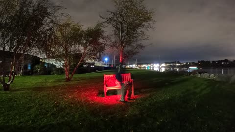 Night lapse on Bonfire night 2021