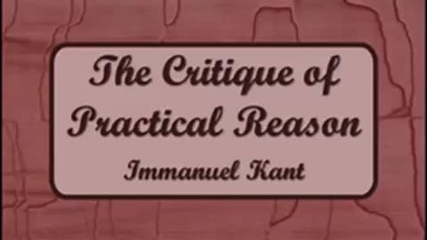 The Critique of Practical Reason by Immanuel KANT read by Various _ Full Audio Book