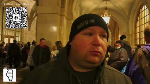 Chicago FOP Rally interview 25 Oct 2021