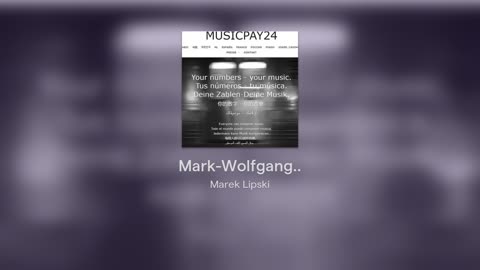 For Mark-Wolfgang(jazz piano)