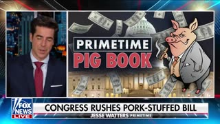 Jesse Watters EXPOSES The ABSURD Way Congress Is Spending Our Money In New Bill