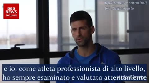 Intervista a Djokovic