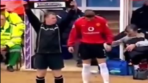 Ronaldo first debut at Manchester United