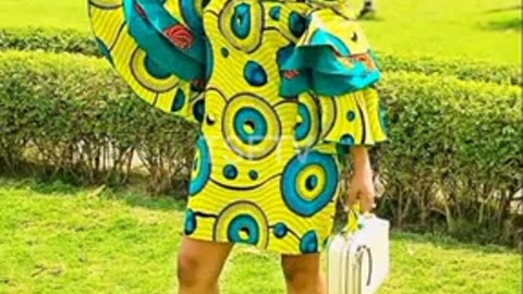 ***Short Ankara Africa Uniquely Stylish Ankara Short and Midi Dresses***