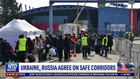 Ukraine, Russia Agree on Safe Corridors